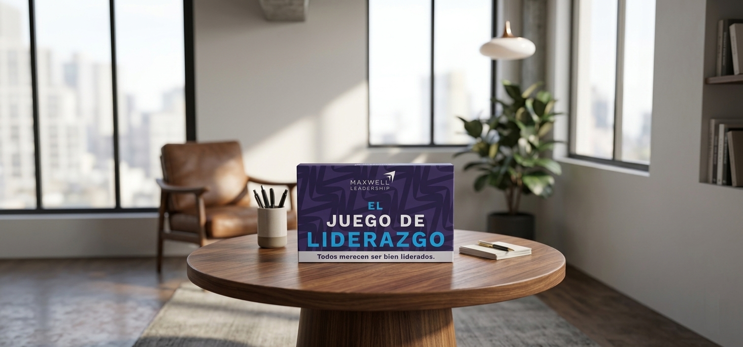 El Juego de Liderazgo — caja del juego de mesa